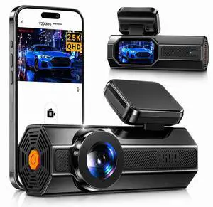 2.5K Dash Cam Front, Mini Car Camera with App, 2.4G WiFi Smart Dash Cam for Cars, WDR Night Vision, 24H Parking Mode, G-Sensor, Heat Resistant, Supports 256GB Max 2.5K Dash Cam Front, Mini Car Camera with App, 2.4G WiFi Smart Dash Cam for Cars, WDR Night Vision, 24H Parking Mode, G-Sensor, Heat Resistant, Supports 256GB Max