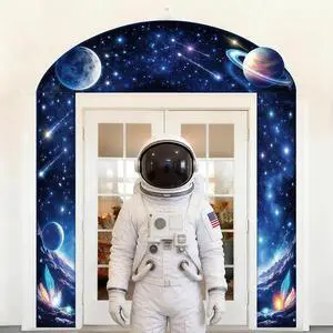 3PCS Outer Space Solar System Door Decorations Porch Banner Galaxy Starry Photo Background Planet Earth Moon Universe Milky Way Hanging Backdrop Props Supplies Photography 3PCS Outer Space Solar System Door Decorations Porch Banner Galaxy Starry Photo Background Planet Earth Moon Universe Milky Way Hanging Backdrop Props Supplies Photography