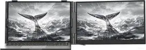 Laptop Screen Extender, 14" FHD 1080P IPS Portable Laptop Monitor Extender, Travel Dual Monitor for 13-17",Plug & Play for Windows/Mac/Android/Switch Laptop Screen Extender, 14" FHD 1080P IPS Portable Laptop Monitor Extender, Travel Dual Monitor for 13-17",Plug & Play for Windows/Mac/Android/Switch