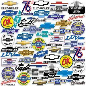 Chevrolet Branding 50 Vinyl Stickers Waterproof Die-Cut Decals Laptop Car Chevrolet Branding 50 Vinyl Stickers Waterproof Die-Cut Decals Laptop Car