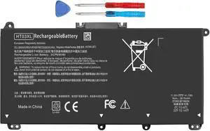 41.7Wh L11119-855 HT03XL Battery for HP Pavilion 14 15 17 15-CS 15-DA 15-DB | 15-DW 14-CE 14-CF 14-DF 17-BY 17-CA Series 14M-DH1003DX 15-DA0002DX 15-CS0053CL l11421-423 HTO3XL 11.55V 41.7Wh L11119-855 HT03XL Battery for HP Pavilion 14 15 17 15-CS 15-DA 15-DB | 15-DW 14-CE 14-CF 14-DF 17-BY 17-CA Series 14M-DH1003DX 15-DA0002DX 15-CS0053CL l11421-423 HTO3XL 11.55V