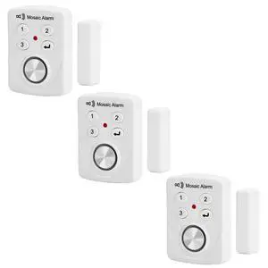 3 Pack Keypad Door Alarm with Delay When Left Open 130db Window Siren Door Chime Sensor When Opens for Home, Apartment Security. Intruder Burglar Entry Alert. Cordless Kids Safety Pool Alarm 3 Pack Keypad Door Alarm with Delay When Left Open 130db Window Siren Door Chime Sensor When Opens for Home, Apartment Security. Intruder Burglar Entry Alert. Cordless Kids Safety Pool Alarm