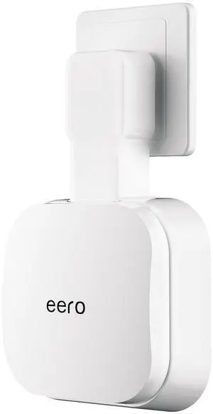 eero 7 Wall Mount, No Drill Outlet Bracket Holder Only Compatible with eero 7 Dual-Band Mesh Router, Cable Management - Space Saving (1 Pack) eero 7 Wall Mount, No Drill Outlet Bracket Holder Only Compatible with eero 7 Dual-Band Mesh Router, Cable Management - Space Saving (1 Pack)