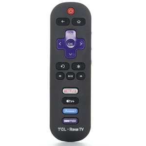 RC280 / 21001-000109 Remote Control for TCL Roku TV's 2023 - 2024 with Apps Shortcuts - IR Only - G0401-000202 - TCL S451 Series - S455 Series RC280 / 21001-000109 Remote Control for TCL Roku TV's 2023 - 2024 with Apps Shortcuts - IR Only - G0401-000202 - TCL S451 Series - S455 Series