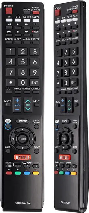 GB005WJSA Universal Replacement Remote Control Fit for All Sharp Brand Smart TV GB005WJSA Universal Replacement Remote Control Fit for All Sharp Brand Smart TV