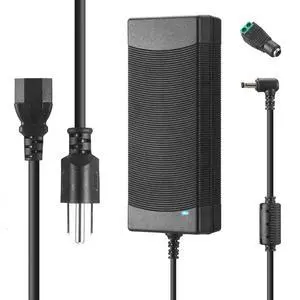 12V 10A Power Supply 120W 100V~240V AC to DC Adapter Converter Transformer,12 Volt 10 Amp Power Supply Adapter with 5.5mm x 2.5mm&2.1mm DC Output Jack for 12V Printe LED Strip Light CCTV Camera 12V 10A Power Supply 120W 100V~240V AC to DC Adapter Converter Transformer,12 Volt 10 Amp Power Supply Adapter with 5.5mm x 2.5mm&2.1mm DC Output Jack for 12V Printe LED Strip Light CCTV Camera