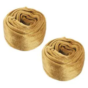 5.9ft Chandelier Chain Cord Cover, 2 Pcs Velvet Cloth Fabric Chain Sleeve Decorative Cord Covers for Chandelier Wires Swing Cable, Zipper Style, Gold 5.9ft Chandelier Chain Cord Cover, 2 Pcs Velvet Cloth Fabric Chain Sleeve Decorative Cord Covers for Chandelier Wires Swing Cable, Zipper Style, Gold