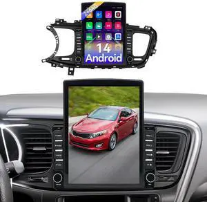 Android 14 Car Stereo Radio Head Unit Compatible with Kia Optima K5 2013 2014 2015 9.7" Touch Screen Audio Receiver with CarPlay & Android Auto GPS WiFi Buletooth Back Camera FM Mic 2+64G Android 14 Car Stereo Radio Head Unit Compatible with Kia Optima K5 2013 2014 2015 9.7" Touch Screen Audio Receiver with CarPlay & Android Auto GPS WiFi Buletooth Back Camera FM Mic 2+64G