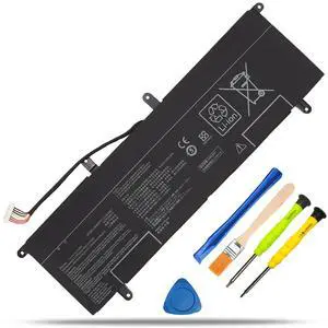 C41N1901 Laptop Battery Replacement for Asus ZenBook Duo UX481 UX481FA UX481FL UX481FLY UX481F X481FL UX481FL-BM002T UX481FA-BM020R UX481FL-BP1505T Series Notebook 15.4V 70Wh C41N1901 Laptop Battery Replacement for Asus ZenBook Duo UX481 UX481FA UX481FL UX481FLY UX481F X481FL UX481FL-BM002T UX481FA-BM020R UX481FL-BP1505T Series Notebook 15.4V 70Wh