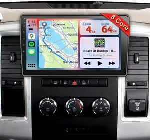 Radio 64G for Jeep Wrangler JK 2007-2018 with Wireless CarPlay/Android Auto Radio 64G for Jeep Wrangler JK 2007-2018 with Wireless CarPlay/Android Auto