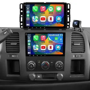 5GWiFi Upgrade Radio for Chevy Silverado 1500 GMC Sierra 1500 2007-2013, Yukon Tahoe 2007-2014, Acadia 2007-2012, Savana Hummer H2 Equinox 8inch Touch Screen Stereo, Carplay Android Auto GPS FM Camera 5GWiFi Upgrade Radio for Chevy Silverado 1500 GMC Sierra 1500 2007-2013, Yukon Tahoe 2007-2014, Acadia 2007-2012, Savana Hummer H2 Equinox 8inch Touch Screen Stereo, Carplay Android Auto GPS FM Camera