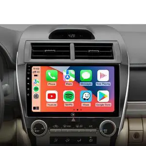 Car Radio Stereo for Toyota Camry 2012-2014, Wireless CarPlay Android Auto | IPS HD touchscreen, 5G WiFi GPS, phone link, Bluetooth AM FM SWC, plug-and-play, 1080P backup camera Car Radio Stereo for Toyota Camry 2012-2014, Wireless CarPlay Android Auto | IPS HD touchscreen, 5G WiFi GPS, phone link, Bluetooth AM FM SWC, plug-and-play, 1080P backup camera