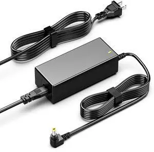 65W 19V Laptop Charger for Toshiba Satellite, 8.5FT Cord | ONLY fits Toshiba laptops needing 19V & 5.5mm round plug. 8.5FT long cord. Does NOT fit 19.5V or USB-C 65W 19V Laptop Charger for Toshiba Satellite, 8.5FT Cord | ONLY fits Toshiba laptops needing 19V & 5.5mm round plug. 8.5FT long cord. Does NOT fit 19.5V or USB-C
