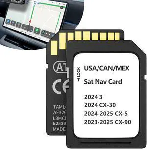 2026 Navigation SD Card for Mazda CX-5 - KMV666EZ1C, Compatible with Mazda 2024-2025 CX-5, 2024 CX-30/3, 2023-2025 CX-90, Latest Navigation SD Card for USA/Canada/Mexico GPS Map Update 2026 Navigation SD Card for Mazda CX-5 - KMV666EZ1C, Compatible with Mazda 2024-2025 CX-5, 2024 CX-30/3, 2023-2025 CX-90, Latest Navigation SD Card for USA/Canada/Mexico GPS Map Update
