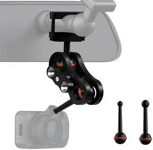 for Garmin Dash Cam Mount,Aluminum Rearview Mirror Bracket Kit | Compatible with Garmin Mini/Mini 2/Mini 3/45/46/47/55/56/57/65W/66W/67W/Tandem/ X110/X210/X310 etc Dash Cam for Garmin Dash Cam Mount,Aluminum Rearview Mirror Bracket Kit | Compatible with Garmin Mini/Mini 2/Mini 3/45/46/47/55/56/57/65W/66W/67W/Tandem/ X110/X210/X310 etc Dash Cam