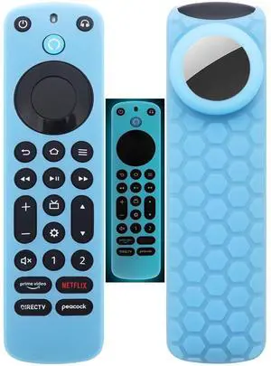 TV Remote Pro Cover for Airtag Remotes Controller Finder Case Glow in The Dark, for Firetv Alexa Voice Remote Pro 2022 and Tile Sticker,for Smart TVs Streaming Media Players Skin(Glow Blue) TV Remote Pro Cover for Airtag Remotes Controller Finder Case Glow in The Dark, for Firetv Alexa Voice Remote Pro 2022 and Tile Sticker,for Smart TVs Streaming Media Players Skin(Glow Blue)