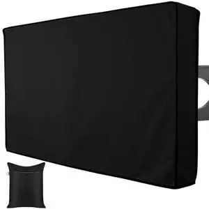 Outdoor TV Cover Heavy duty 600D Oxford Waterproof Dustproof Durable Patio Outside Television Cover TV Screen Full Protector Covers (50-52in) Outdoor TV Cover Heavy duty 600D Oxford Waterproof Dustproof Durable Patio Outside Television Cover TV Screen Full Protector Covers (50-52in)