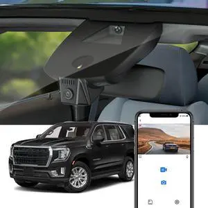 4K Dash Cam Suitable for GMC Yukon 2021-2024 Denali XL AT4 SLE SLT (HD2-4925), with Auto-Dimming, OEM Look, UHD 2160P Video, WiFi & APP, Loop Recording, G-Sensor, Easy to Install, 64GB Card 4K Dash Cam Suitable for GMC Yukon 2021-2024 Denali XL AT4 SLE SLT (HD2-4925), with Auto-Dimming, OEM Look, UHD 2160P Video, WiFi & APP, Loop Recording, G-Sensor, Easy to Install, 64GB Card