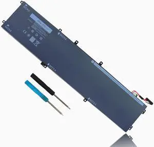 97Wh 6GTPY 6-Cell Li-ion Laptop Battery Compatible with Dell XPS 15 9550 | 9560 9570 7590, Precision 5510 5520 5530 5540, Vostro 7500, Compatible with 4GVGH GPM03 1P6KD 5XJ28 11.4V 97Wh 6GTPY 6-Cell Li-ion Laptop Battery Compatible with Dell XPS 15 9550 | 9560 9570 7590, Precision 5510 5520 5530 5540, Vostro 7500, Compatible with 4GVGH GPM03 1P6KD 5XJ28 11.4V