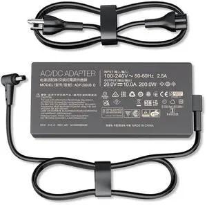 200W ADP-200JB D Laptop Charger Fit for Asus Zephyrus TUF Strix Vivobook | AC Adapter Zephyrus G15 GA503 GA503QM GA503QR GA503QS GA503RM TUF A15 F15 F17 ROG Strix G15 G17 Zenbook Vivobook Power Supply 200W ADP-200JB D Laptop Charger Fit for Asus Zephyrus TUF Strix Vivobook | AC Adapter Zephyrus G15 GA503 GA503QM GA503QR GA503QS GA503RM TUF A15 F15 F17 ROG Strix G15 G17 Zenbook Vivobook Power Supply