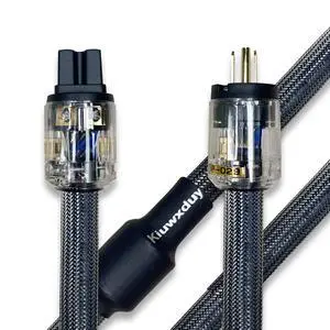 10 Awg Hi-End HiFi Audio Universal AC Power Cable Power Cord US Plug-5FT(1.5m) 10 Awg Hi-End HiFi Audio Universal AC Power Cable Power Cord US Plug-5FT(1.5m)
