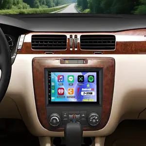 Double Din Car Stereo Upgrade Radio for Chevrolet Impala 2006-2012 | Android 14 10.1" Touchscreen with Wireless Carplay Android Auto GPS WiFi Bluetooth RDS DSP SWC Mirrorlink Mic Backup Camera Double Din Car Stereo Upgrade Radio for Chevrolet Impala 2006-2012 | Android 14 10.1" Touchscreen with Wireless Carplay Android Auto GPS WiFi Bluetooth RDS DSP SWC Mirrorlink Mic Backup Camera