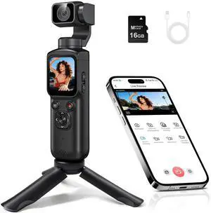 4K Vlogging Camera 330°Rotating Lens Digital Pocket Cameras for YouTube | Face Tracking Vlog Camera, Fast Autofocus 75MP Portable Video Camera with WiFi Webcam 1.72Touch Screen for TikTok 4K Vlogging Camera 330°Rotating Lens Digital Pocket Cameras for YouTube | Face Tracking Vlog Camera, Fast Autofocus 75MP Portable Video Camera with WiFi Webcam 1.72Touch Screen for TikTok