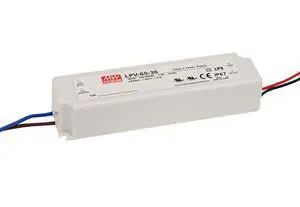 Meanwell LPV-60-24 Sealed Panel Mount 24V 0-2.50A Power Supply with LED Driver Meanwell LPV-60-24 Sealed Panel Mount 24V 0-2.50A Power Supply with LED Driver