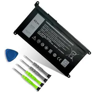 JPFMR Laptop Battery Replacement for Dell Chromebook 3100 3400 2-in-1 5488 5493 5593 P90F Series 0JPFMR 7MT0R 7MTOR 16DPH 7T0D3 07T0D3 DN33X RDNP5 65N6H 11.4V 3500mAh JPFMR Laptop Battery Replacement for Dell Chromebook 3100 3400 2-in-1 5488 5493 5593 P90F Series 0JPFMR 7MT0R 7MTOR 16DPH 7T0D3 07T0D3 DN33X RDNP5 65N6H 11.4V 3500mAh