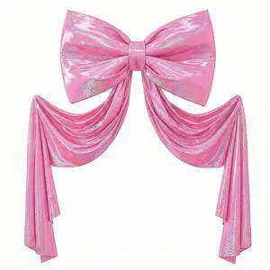 Large Pink Bow for Coquette Room Decor 70x24 in Glitter Ribbon Tie Coquette Birthday Decorations 3D Stays Stiff Upright Giant Pastel Hot Pink Hanging Wall Decor for Ballerina Birthday & Bedroom Large Pink Bow for Coquette Room Decor 70x24 in Glitter Ribbon Tie Coquette Birthday Decorations 3D Stays Stiff Upright Giant Pastel Hot Pink Hanging Wall Decor for Ballerina Birthday & Bedroom