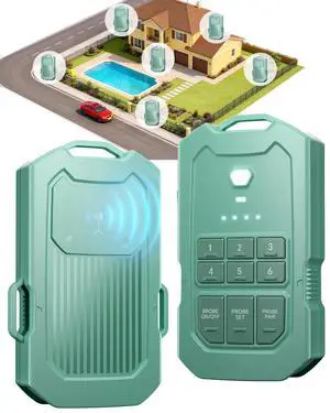 Accurate Radar Perimeter Alarm, 24GHz mmWave Radar Motion Sensor | 1/2 Mile Wireless Range, Rechargeable Weatherproof, Outdoor Security System for Home Property Yard Driveway Camping RV Farm Accurate Radar Perimeter Alarm, 24GHz mmWave Radar Motion Sensor | 1/2 Mile Wireless Range, Rechargeable Weatherproof, Outdoor Security System for Home Property Yard Driveway Camping RV Farm
