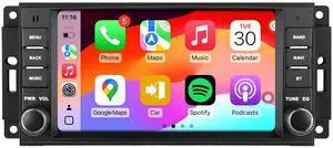 5G WiFi(6) Car Radio for Jeep Wrangler 2007-2018 Chrysler Dodge Ram 1500, Android13/Wireless CarPlay/Android Auto/ 7inch Touch Screen/GPS Navigation/Bluetooth/FM/HD Backup Camera (2+64) 5G WiFi(6) Car Radio for Jeep Wrangler 2007-2018 Chrysler Dodge Ram 1500, Android13/Wireless CarPlay/Android Auto/ 7inch Touch Screen/GPS Navigation/Bluetooth/FM/HD Backup Camera (2+64)