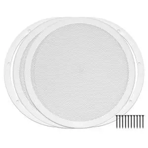 RH-4002-10-2-A White Universal Surface Mount 10" Speaker Covers, Pair RH-4002-10-2-A White Universal Surface Mount 10" Speaker Covers, Pair