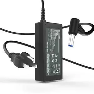 65W 45W Computer Charger Smart Blue Tip 4.5mm Compatible with HP | Pavilion x360 14/15/17, Envy 13/15, EliteBook ProBook Chromebook Stream Spectre |19.5V 3.33A 710412-001 65W 45W Computer Charger Smart Blue Tip 4.5mm Compatible with HP | Pavilion x360 14/15/17, Envy 13/15, EliteBook ProBook Chromebook Stream Spectre |19.5V 3.33A 710412-001
