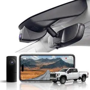 Front 4K & Rear 1080P Dash Cam for GMC Sierra 1500 2022-2026 | UHD 2160P Video,Built-in WiFi & APP,Loop Recording,G-Sensor, f/1.6 Aperture,No Wiring,Hidden OEM Style,128GB Card Front 4K & Rear 1080P Dash Cam for GMC Sierra 1500 2022-2026 | UHD 2160P Video,Built-in WiFi & APP,Loop Recording,G-Sensor, f/1.6 Aperture,No Wiring,Hidden OEM Style,128GB Card