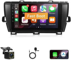 Linux Car Stereo for Toyota Prius (Non JBL) 2010 2011 2012 2014 2015 | 9'' IPS Screen Fast Boot Radio for Prius Car Play with Wireless Carplay Android Auto SWC Bluetooth FM EQ Backup Camera Linux Car Stereo for Toyota Prius (Non JBL) 2010 2011 2012 2014 2015 | 9'' IPS Screen Fast Boot Radio for Prius Car Play with Wireless Carplay Android Auto SWC Bluetooth FM EQ Backup Camera