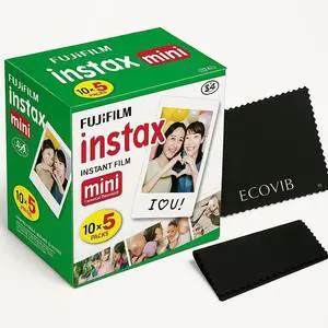 5 X Instax Mini Film Single Pack 10 sheets per Pack 5 X Instax Mini Film Single Pack 10 sheets per Pack