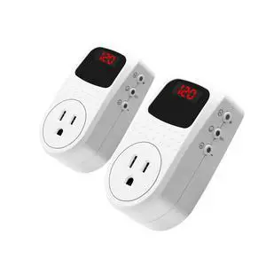 Surge Protector, Power Surge Protector Outlet, Voltage Regulator, Heavy Duty Whole House Wall Surge Protector for Home, Office, Travel, LED Indicator Light, Single Outlet, 120V, 15A, 2 Pack Surge Protector, Power Surge Protector Outlet, Voltage Regulator, Heavy Duty Whole House Wall Surge Protector for Home, Office, Travel, LED Indicator Light, Single Outlet, 120V, 15A, 2 Pack