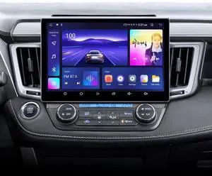 11.5" Car Radio Stereo for 2013-2018 Toyota RAV4 Upgrade 4G+64G Carplay | Android Auto Touchscreen Replacement Wireless MirrorLink GPS Navigation SWC FM AM Reverse Camera 11.5" Car Radio Stereo for 2013-2018 Toyota RAV4 Upgrade 4G+64G Carplay | Android Auto Touchscreen Replacement Wireless MirrorLink GPS Navigation SWC FM AM Reverse Camera