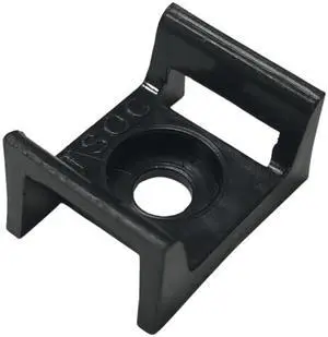 Cable TIE Saddle Mount for USE with 1/2" Width Hook & Loop Ties and Fasteners - 25PCS/PKG, Black (TV-14SBK aka AX100781) Cable TIE Saddle Mount for USE with 1/2" Width Hook & Loop Ties and Fasteners - 25PCS/PKG, Black (TV-14SBK aka AX100781)