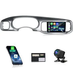 4G+64G Car Stereo for Dodge Charger 2011 2012 2013 2014 with Wireless Carplay & Android Auto - 9 Inch Android 15 Touchscreen Radio with EQ/5GHz WiFi/GPS/SWC, AHD Rear View Camera 4G+64G Car Stereo for Dodge Charger 2011 2012 2013 2014 with Wireless Carplay & Android Auto - 9 Inch Android 15 Touchscreen Radio with EQ/5GHz WiFi/GPS/SWC, AHD Rear View Camera