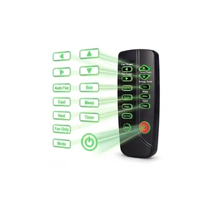 Replacement Remote Control for Frigidaire Air Conditioner LRA11PZW114 LRA11PZW115 FHWW153WB1 GHWW083WB1 GHWW063WB1 FGRQ0633U1 FGRC1244T1 FGRC1044T1 FGRC0644U1, with Oversized Backlit Buttons Replacement Remote Control for Frigidaire Air Conditioner LRA11PZW114 LRA11PZW115 FHWW153WB1 GHWW083WB1 GHWW063WB1 FGRQ0633U1 FGRC1244T1 FGRC1044T1 FGRC0644U1, with Oversized Backlit Buttons