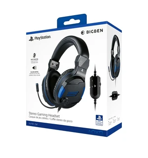 Nacon V3 Wired Gaming Headset Licensed for PlayStation PS5, PS4, PC - 40mm Drivers, Tempest 3D Audio, In-Line Mute/Volume, Foam Cushions, Universal 3.5mm - Black Nacon V3 Wired Gaming Headset Licensed for PlayStation PS5, PS4, PC - 40mm Drivers, Tempest 3D Audio, In-Line Mute/Volume, Foam Cushions, Universal 3.5mm - Black