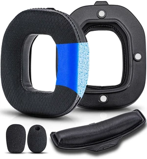 A40 TR Earpads - Cooling Gel Replacement Ear Cushions Compatible with Astro A40 tr Headset I A40 TR Mod Kit/A40 Accessories/Headband/Microphone Foam (Breathable Mesh) A40 TR Earpads - Cooling Gel Replacement Ear Cushions Compatible with Astro A40 tr Headset I A40 TR Mod Kit/A40 Accessories/Headband/Microphone Foam (Breathable Mesh)
