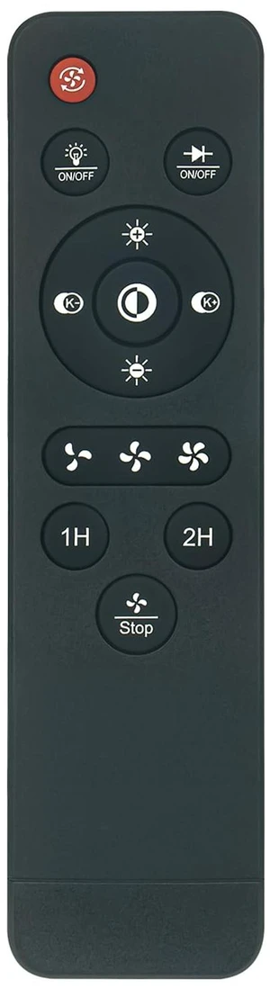 Replacement Remote Control Compatible with PINFM Bladeless Ceiling Fan Replacement Remote Control Compatible with PINFM Bladeless Ceiling Fan