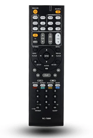 Replacement Remote Control for Onkyo TX-SR608 TX-SR806 TX-SR304 HT-R591 HT-R558 HT-S5400 HT-R690 HT-RC360 TX-NR626 Receiver Replacement Remote Control for Onkyo TX-SR608 TX-SR806 TX-SR304 HT-R591 HT-R558 HT-S5400 HT-R690 HT-RC360 TX-NR626 Receiver