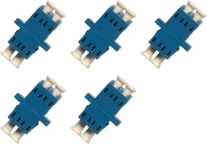 Fiber Optic Cable Adapter/Coupler LC-LC Duplex Singlemode 5 Pack Fiber Optic Cable Adapter/Coupler LC-LC Duplex Singlemode 5 Pack