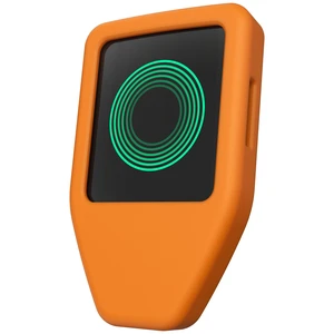Silicone Case for Trezor Safe 5, Full Coverage Protection, Screen & Port Access (Orange) Silicone Case for Trezor Safe 5, Full Coverage Protection, Screen & Port Access (Orange)