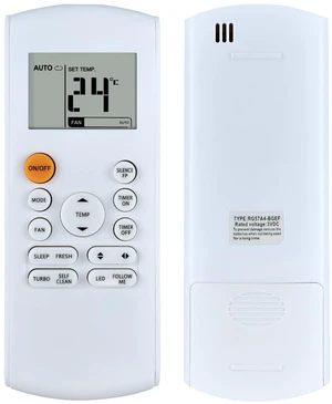 RG57A4/BGEF Remote Replacement for Midea ECOX MRCOOL Osaka Air Conditioner Compatible With FRIMEC Klimaire Carrier RG57A6(B) RG57E1/BGEU1 RG57A6/BGEF, LED Screen RG57A4/BGEF Remote Replacement for Midea ECOX MRCOOL Osaka Air Conditioner Compatible With FRIMEC Klimaire Carrier RG57A6(B) RG57E1/BGEU1 RG57A6/BGEF, LED Screen