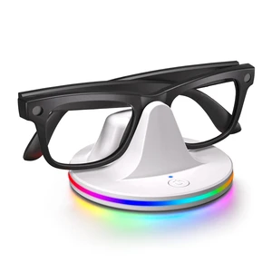 Charging Stand for Ray-Ban Meta Smart Glasses, Portable Quickly Charging Dock with LED for Wayfarer, Headliner, Skyler,Oakley HSTN Charger for Charger Accessories (White) Charging Stand for Ray-Ban Meta Smart Glasses, Portable Quickly Charging Dock with LED for Wayfarer, Headliner, Skyler,Oakley HSTN Charger for Charger Accessories (White)